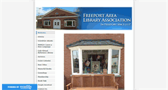 Desktop Screenshot of freeportlibrary.org