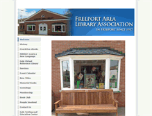 Tablet Screenshot of freeportlibrary.org